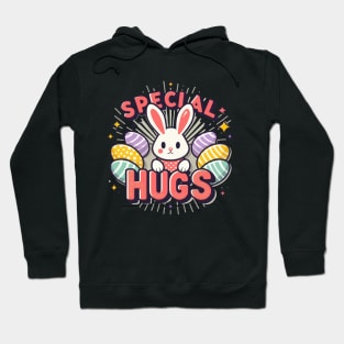 Special Cute Baby Bunny Hugs for Easter Hoodie